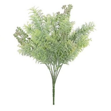 Seeding Lace Leaf Stem - Artificial floral - unique filler stem light green
